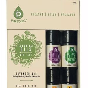 Pursonic Aromatherapy Essential Oils Bundle 6 Pack Essential Oil’s Gift Set￼